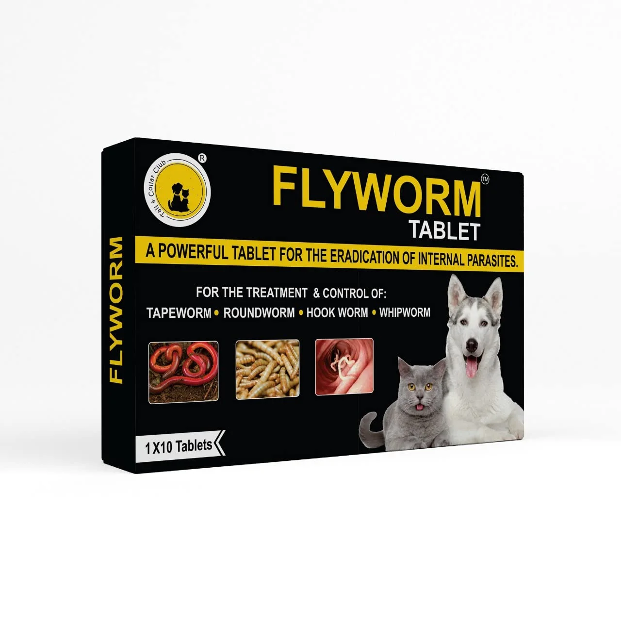 Flyworm Deworm Tablet Cat & Dog